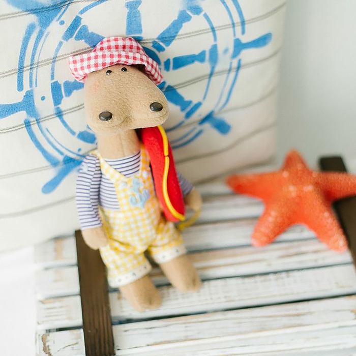 Набор для шитья игрушки «Бегемотик Бамси»