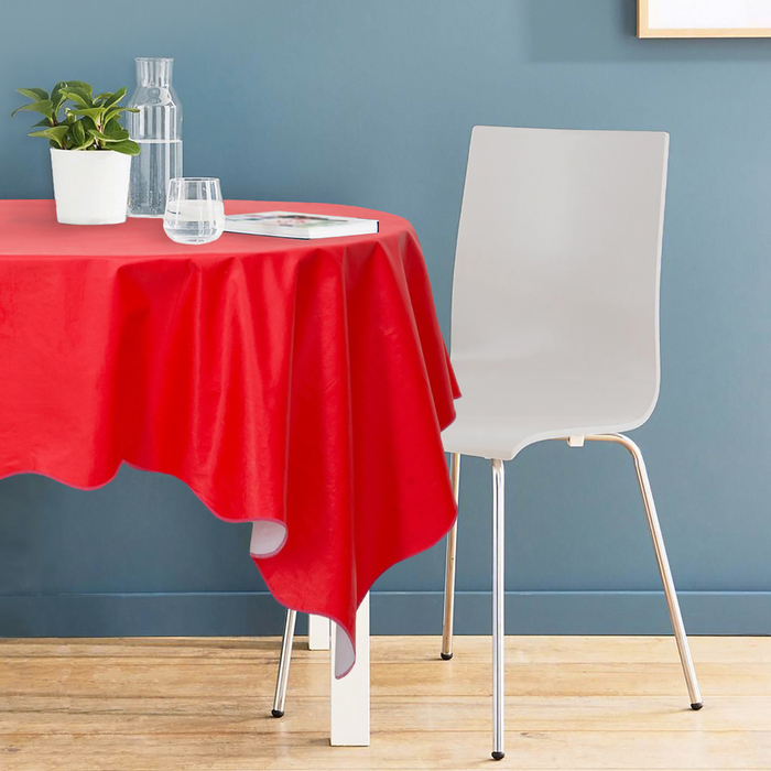 Скатерть Collorista"Алые паруса" 107 х 138 см,пвх на флизелиновой основе