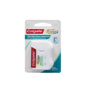 

Зубная лента Colgate Total с фтором и мятным вкусом, 25 м