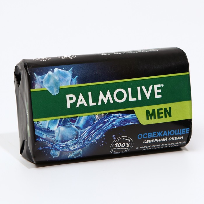 Мыло для лица и тела Palmolive Men «Северный океан», освежающее, 90 г мыло для лица и тела palmolive men северный океан освежающее 90 грамм