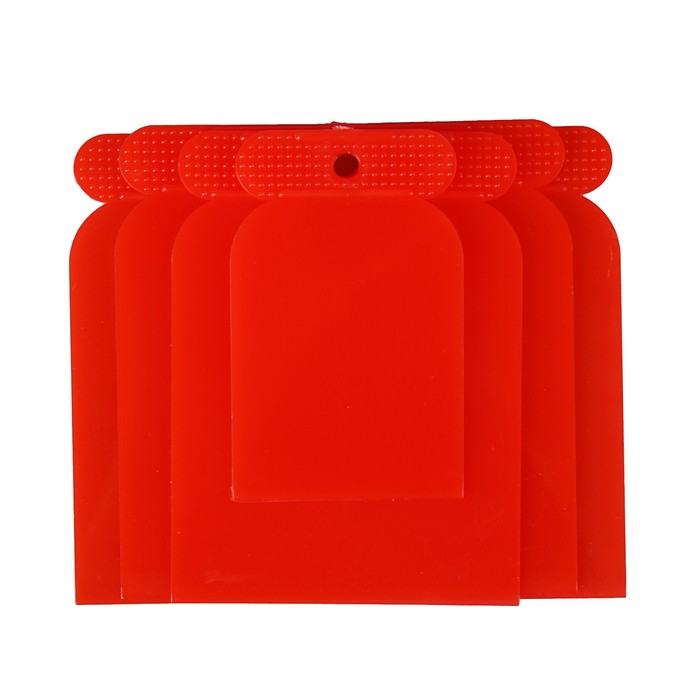 Набор шпателей LOM, 4 шт., 50-80-100-120 мм, японский, пластик