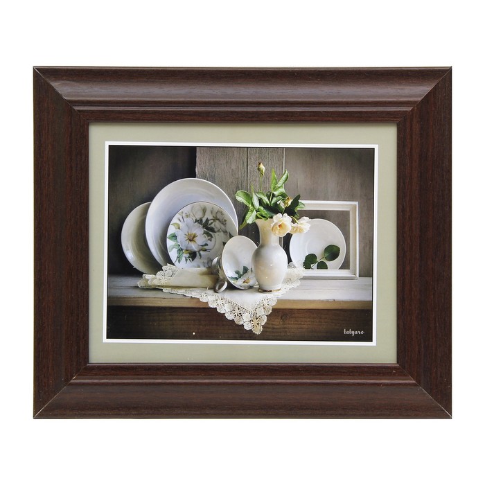 Картина "Чайные розы" 23*28 см