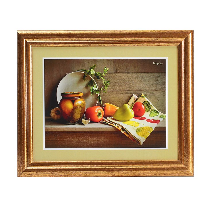 Картина "Домашние рецепты" 23*28 см рамка микс