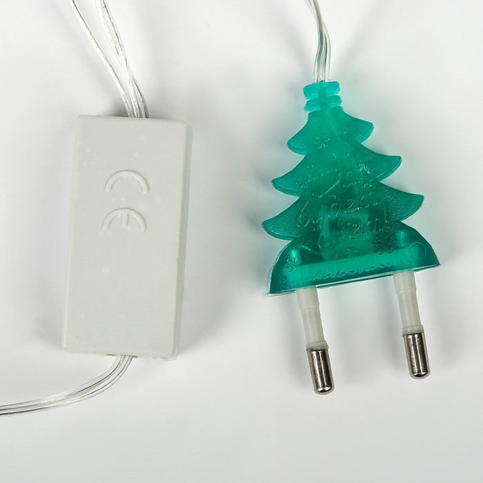 ЗАНАВЕС, УМС вилка "ЕЖИКИ" Ш:2 м, В:1,5 м, Н.С. LED-360-220V, моргает, МУЛЬТИ(RG/RB)