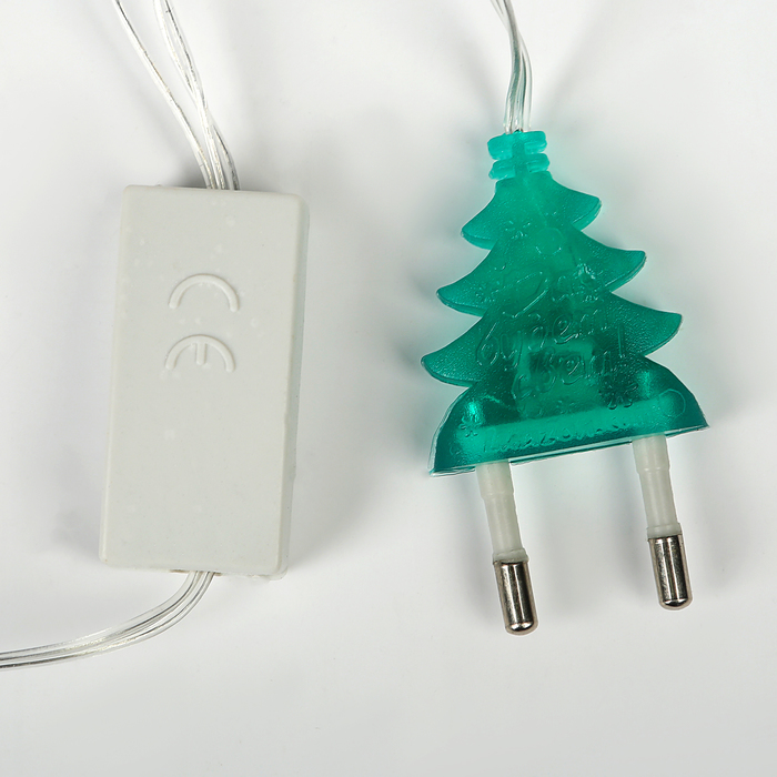 ЗАНАВЕС, УМС вилка "ЕЖИКИ" Ш:2 м, В:1,5 м, Н.С. LED-360-220V, моргает, МУЛЬТИ(RG/RB)