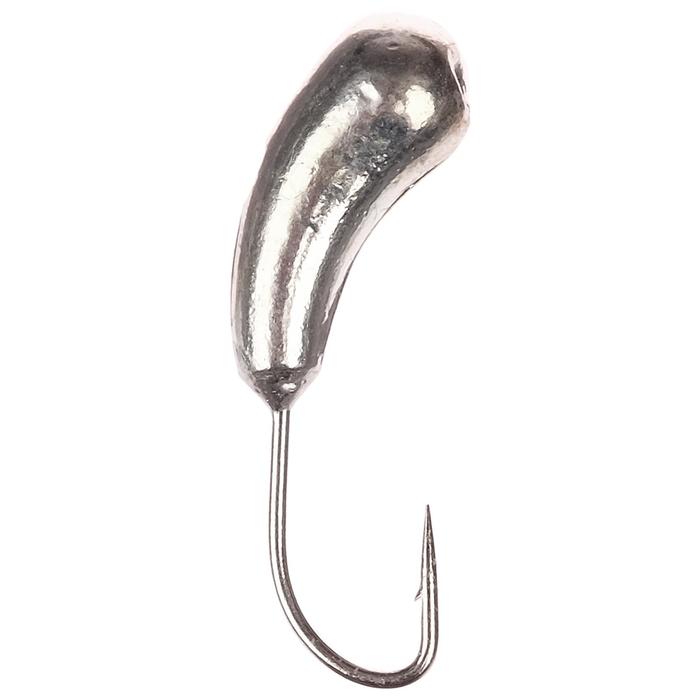 Мормышка W Spider «Уралка» с отверстием, 3,0 мм, вес 0,58 г, цвет Sil