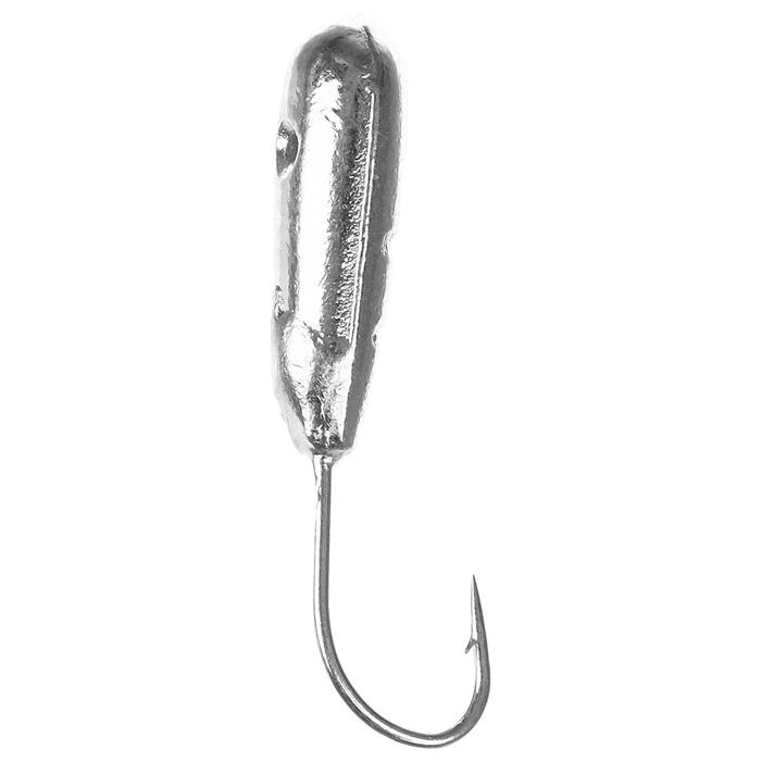 Мормышка W Spider «Рисинка» с отверстием 4,0 мм, вес 1,20 г, цвет Sil