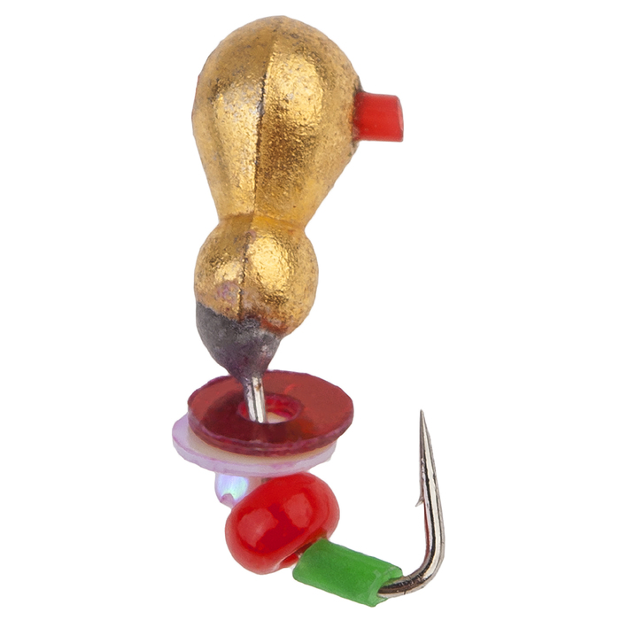 Мормышка W Spider «Муравей» с отверстием безмотыльная, 3,0 мм, вес 0,46 г, цвет Go