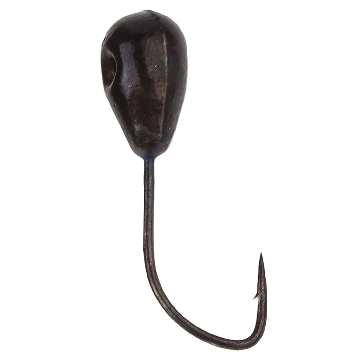 Мормышка W Spider «Капля» с отверстием, 3,0 мм, вес 0,37 г, цвет Bn