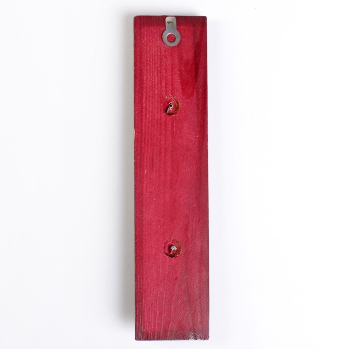 Термометр спиртовой, уличный, дерево, 22 см