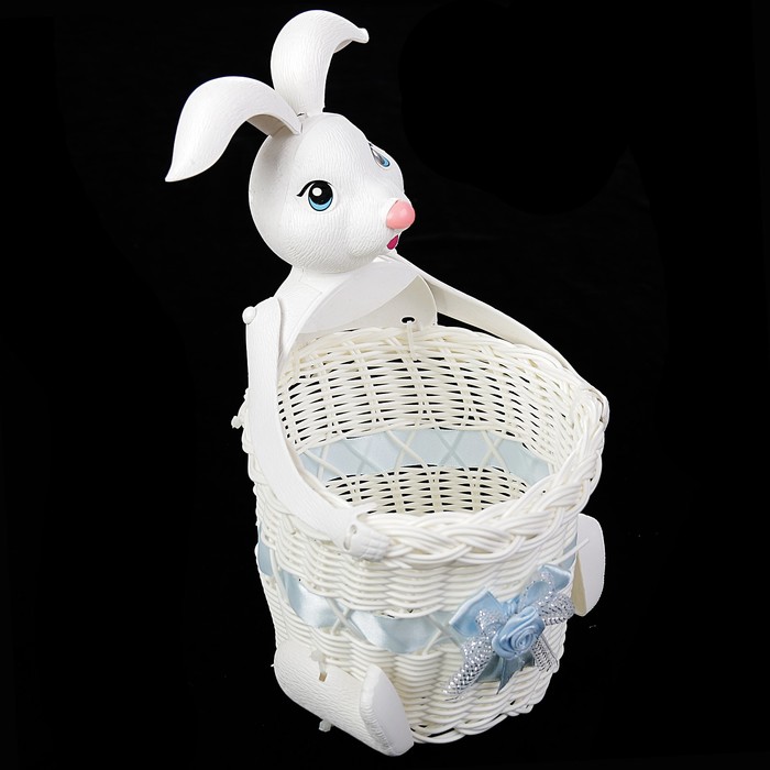 Корзина декоративная "Зайчонок" МИКС 16х26х16 см