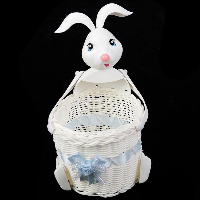 Корзина декоративная "Зайчонок" МИКС 16х26х16 см