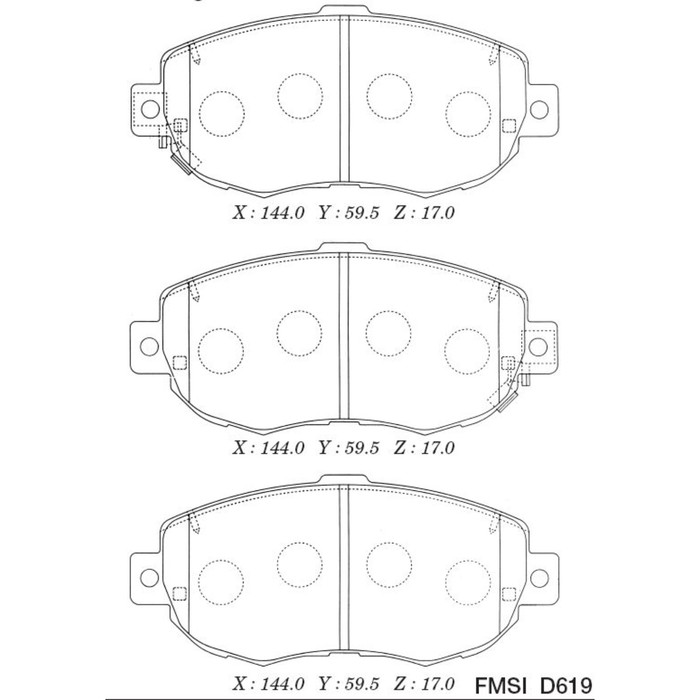 Колодки тормозные Kashiyama D2126M