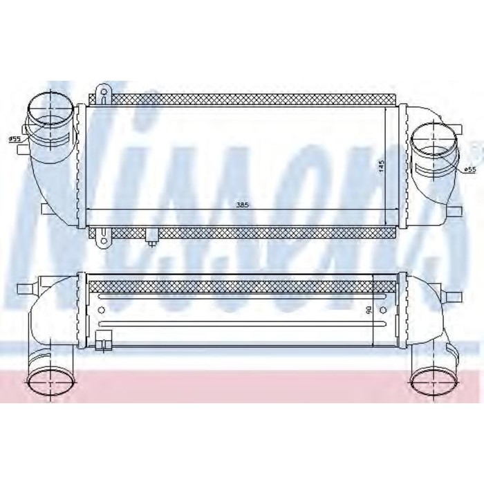 Интеркулер NISSENS 96537