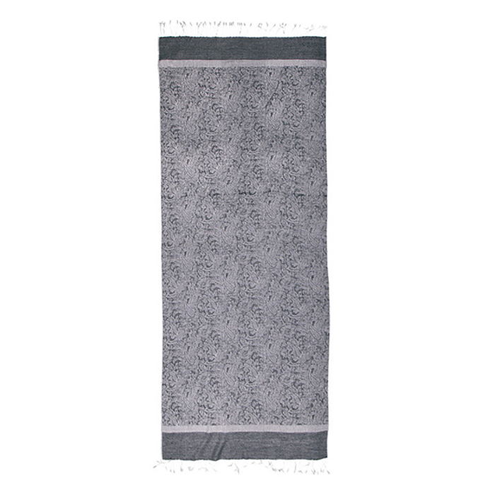 Палантин текстильный, размер 70х180, цвет серый P1820_018-98