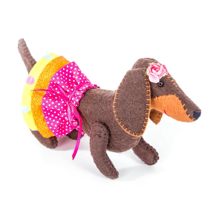 Набор для изготовления текстильной игрушки из фетра "Красотка"