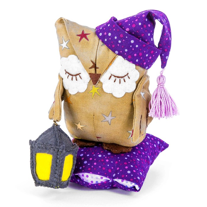 Набор для создания текстильной игрушки "Совенок Дрёма"