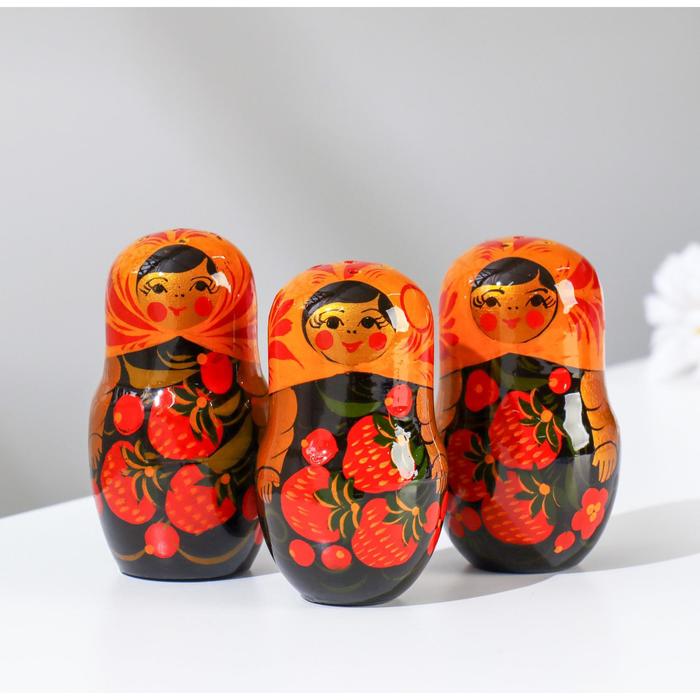 Набор для специй «Матрёшка», 4 предмета