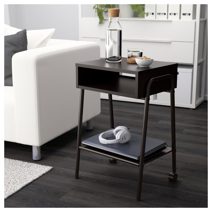 Тумба прикроватная СЕТСКОГ, черный