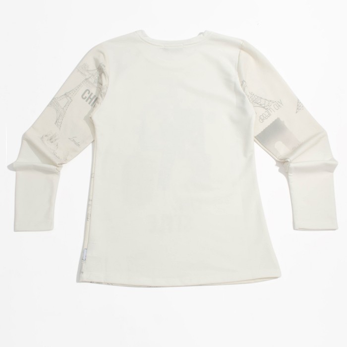 Джемпер для девочки, рост 146 см, цвет кремовый MR 17-079