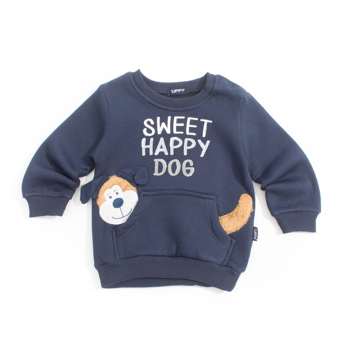 Джемпер для мальчика, рост 74 см, цвет тёмно-синий G 17-0517_М