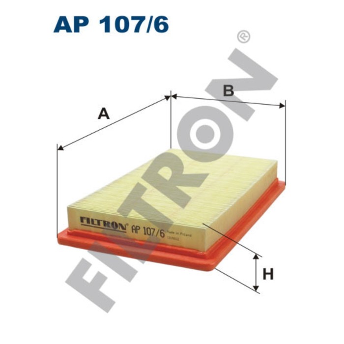 Фильтр воздушный FILTRON AP1076