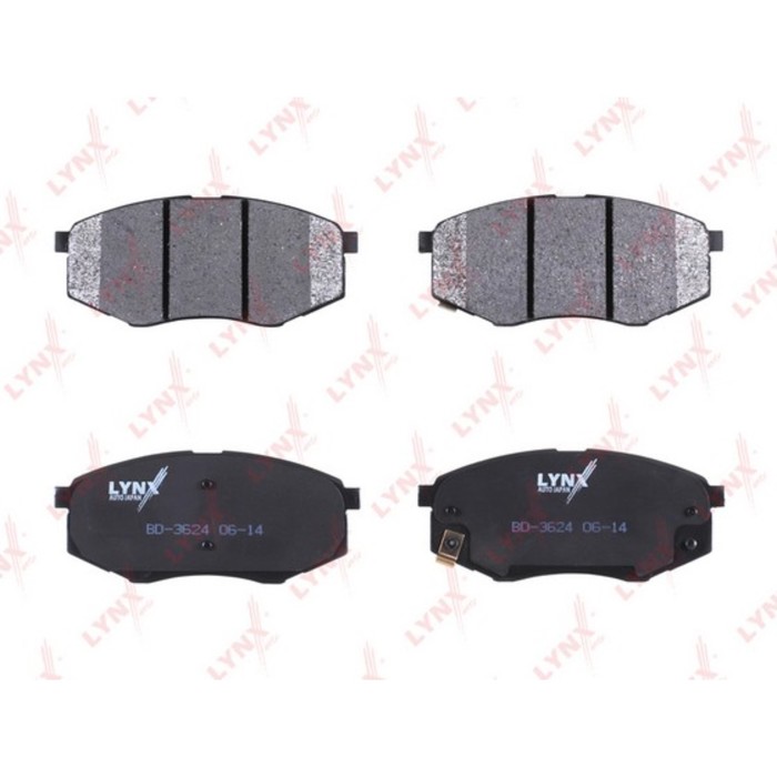 Колодки тормозные LYNX BD-3624