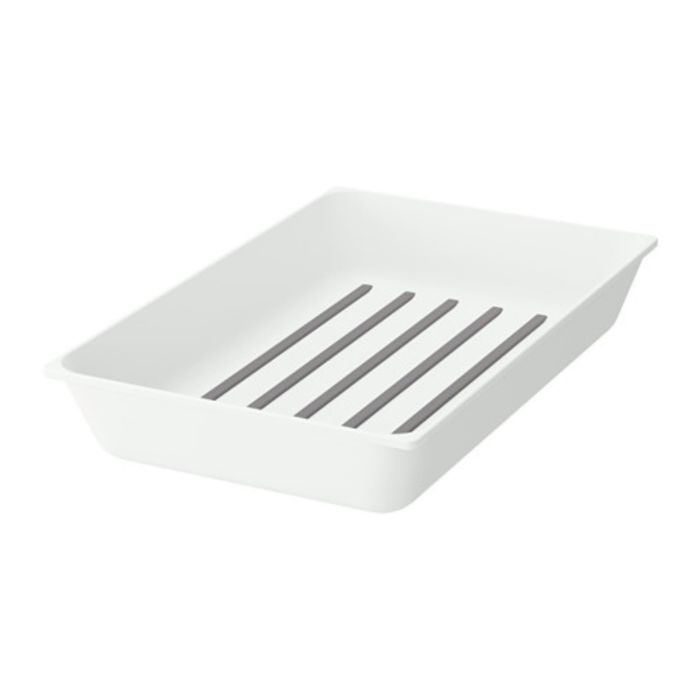 Лоток для кухонных принадлежностей, цвет белый ВАРЬЕРА