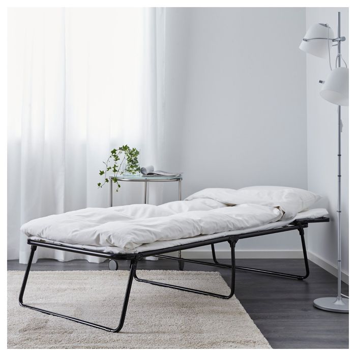 Дополнительная кровать, цвет серый ФЛЕММА