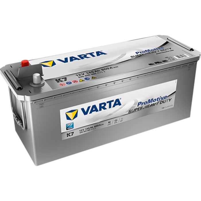 фото Аккумуляторная батарея varta 145 а/ч pro-motive silver 645 400 080, обратная полярность