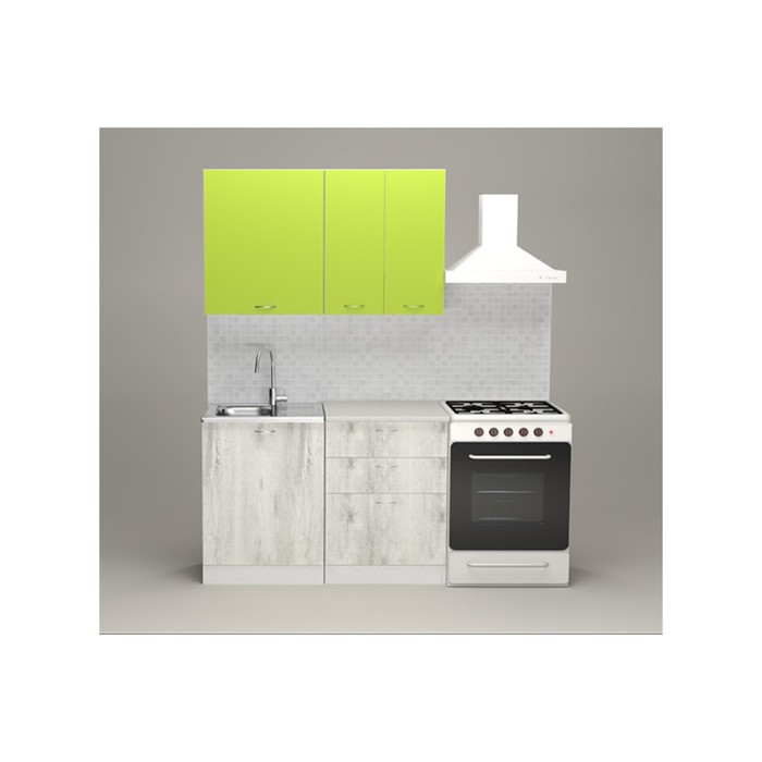 Кухонный гарнитур Илона лайт, 1200 мм