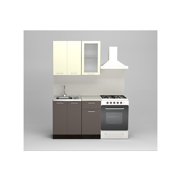 Кухонный гарнитур Оксана мини, 1000 мм