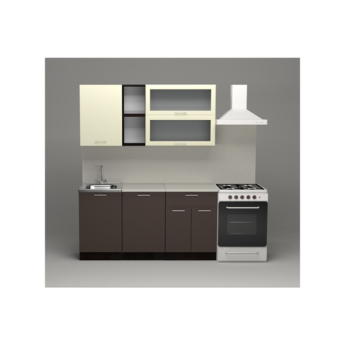 Кухонный гарнитур Оксана стандарт, 1600 мм