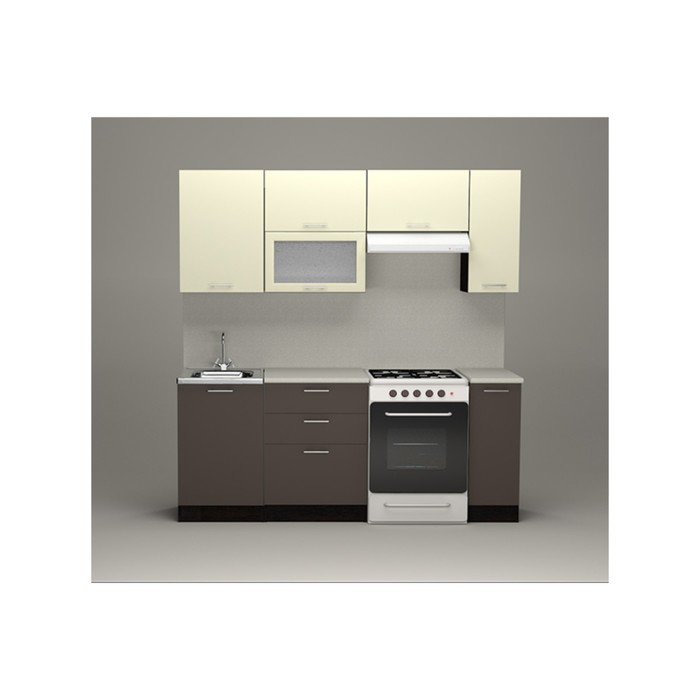 Кухонный гарнитур Оксана ультра, 2000 мм