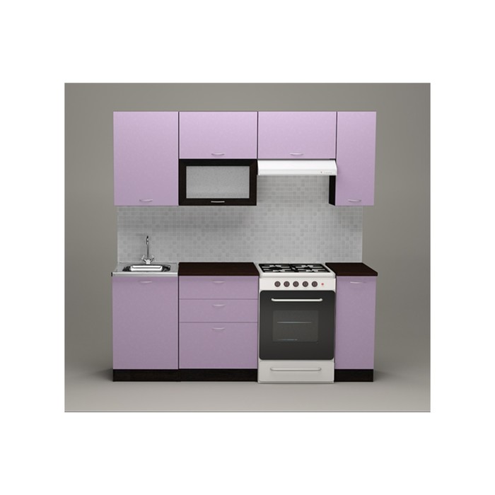 Кухонный гарнитур Рианна ультра, 2000 мм