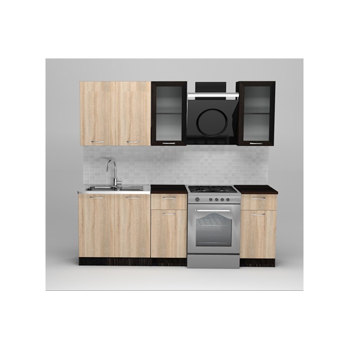 Кухонный гарнитур Сабрина стандарт, 1600 мм