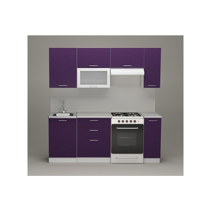 Кухонный гарнитур Эвелина ультра, 2000 мм