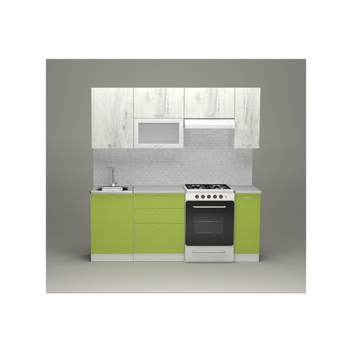 Кухонный гарнитур Юлиана ультра, 2000 мм