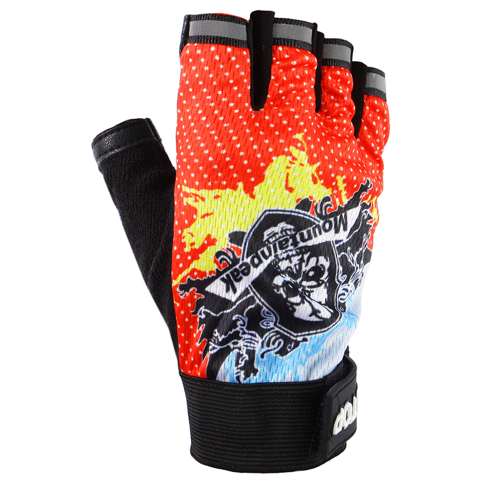 Перчатки для фитнеса, текстиль, размер M, цвет МИКС