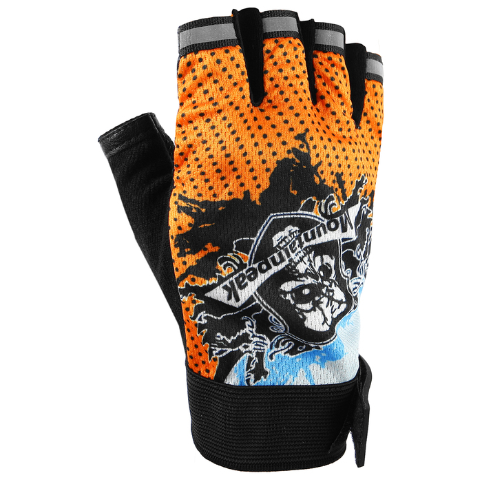 Перчатки для фитнеса, текстиль, размер M, цвет МИКС