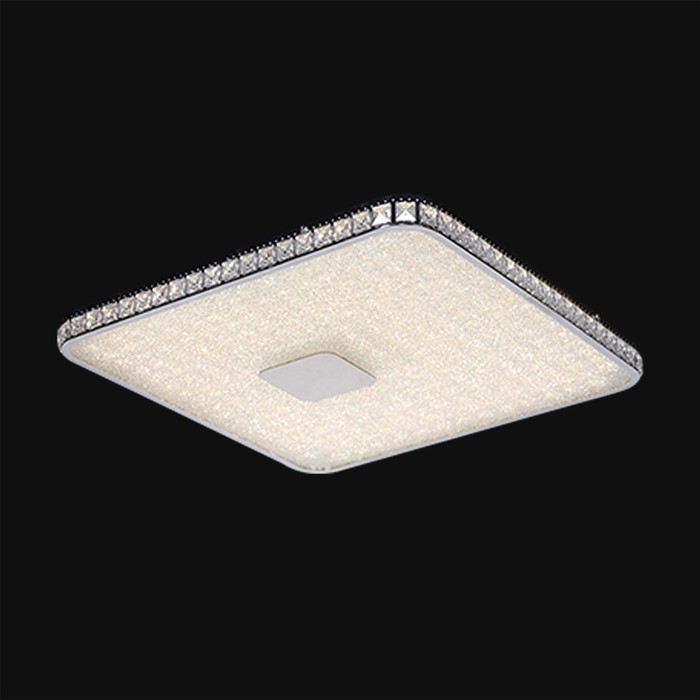 Люстра "Илона" LED белый,хром 57х57х4