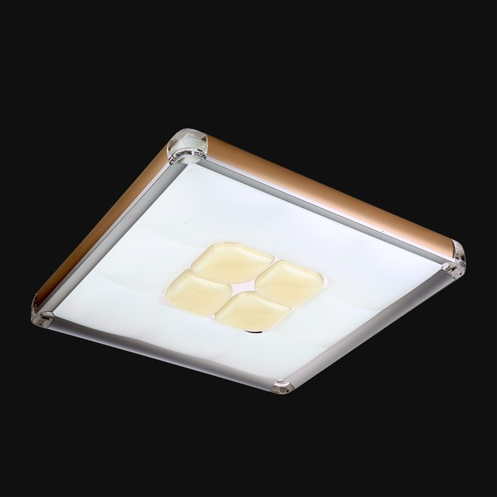 Люстра "Квадра" LED белый 54,5х54,5х12