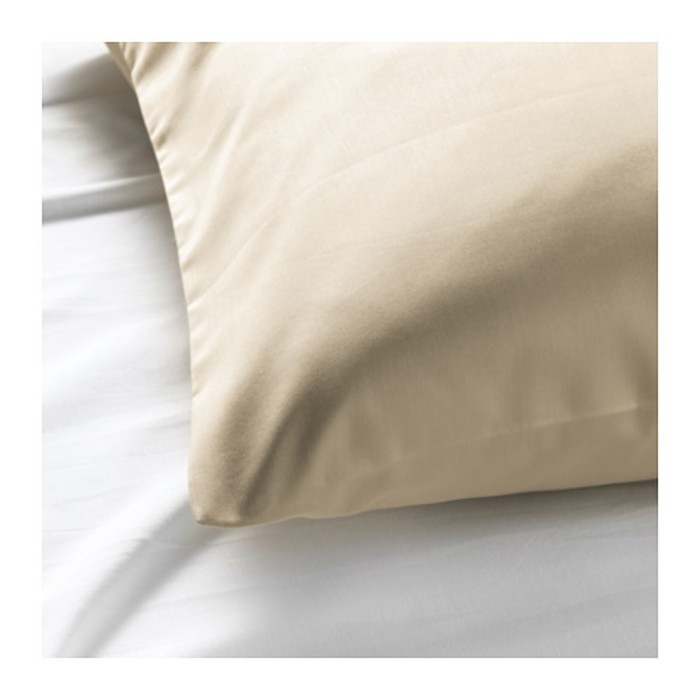Наволочка НАТТЭСМИН, размер 50х70 см, цвет бежевый