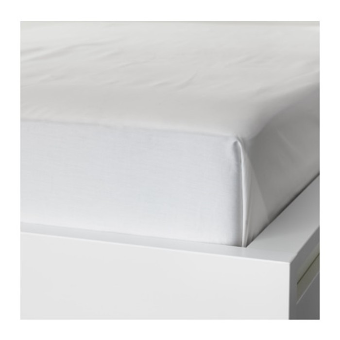Простыня НАТТЭСМИН, размер 150х260 см, цвет белый