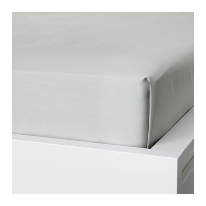 Простыня НАТТЭСМИН, размер 150х260 см, цвет светло-серый