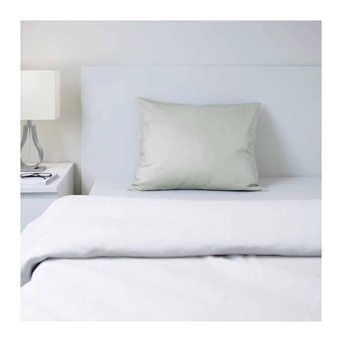 Наволочка НАТТЭСМИН, размер 50х70 см, цвет светло-серый