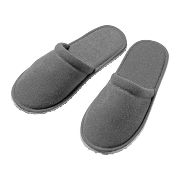 Тапочки домашние НЬЮТА, размер 37-39, цвет серый