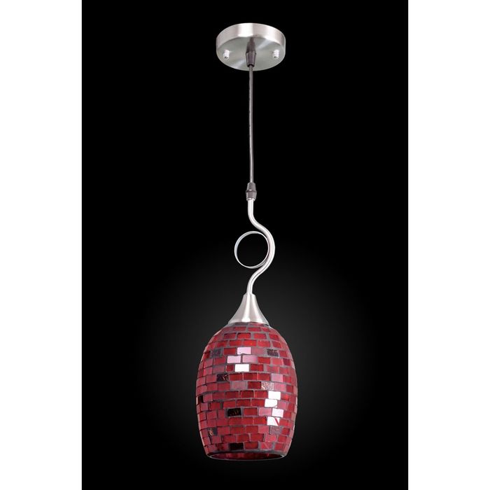 Светильник "Восход" 1х60Вт Е27 никель, хром 14х14х80