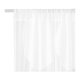 

Гардины НИННИ ТРОД, размер 145х300 см-2 шт., цвет белый