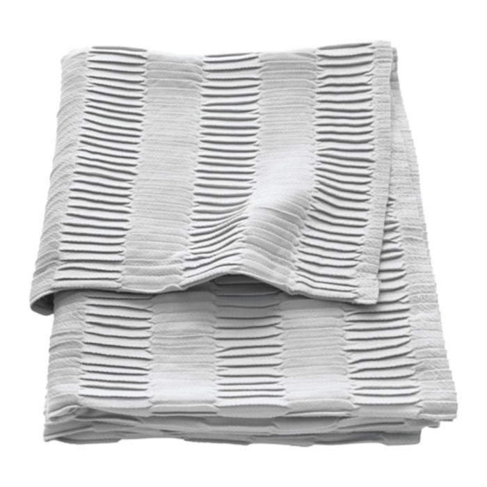 Плед ВЭГМОЛЛА, размер 120х160 см, цвет светло-серый